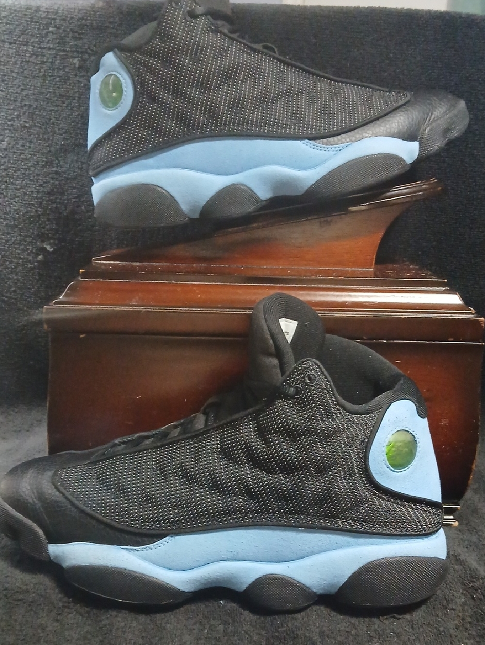 Nike Air Jordan 13 Retro "BLACK UNIVERSITY BLUE" Mens Size-10.5. 100%AUTHENTIC!